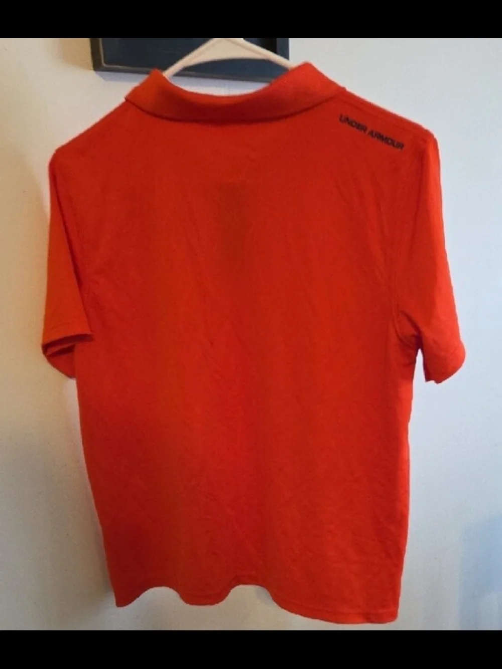 Under Armour Boys' Orange Polo Shirt